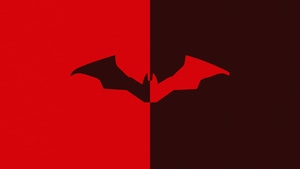Batman Beyond, Superheroes, Artwork, Artist, Digital Art, Logo, Dark, Artstation, 4K wallpaper