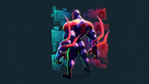 Spiderman 2099, Miguel O Hara, Spiderman, Superheroes, Artist, Artwork, Digital Art, Behance, 4K wallpaper
