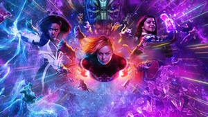 The Marvels, Ms Marvel, Kamala Khan, Monica Rambeau, 2023 Movies, Movies, Superheroes, Artist, Artwork, Digital Art, 4K wallpaper