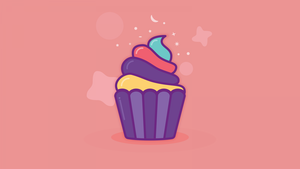 Ice cream, 12K, Pastel pink, Colorful, Illustration, Minimalist, 4K wallpaper