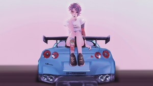 Anime Girl, Anime, Artist, Artwork, Digital Art, 4K wallpaper