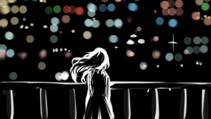 Alone, Dark, Black, Artist, Artwork, Digital Art, 4K wallpaper
