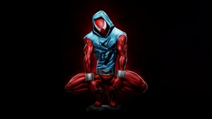 Scarlet Spider, Spiderman, Superheroes, Artwork, Artwork, Art, Artist, Artstation, 4K wallpaper