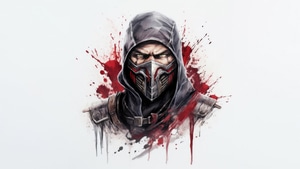 Mortal Kombat, Minimalism, Minimalist, Games, 2023 Games, 4K wallpaper