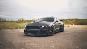 Ford Mustang, 2023 Cars, Cars, Behance, 4K wallpaper