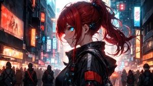 Anime Girl, Anime, Artist, Artwork, Digital Art, Deviantart, 4K wallpaper