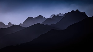 Mountains, Nature, 4K wallpaper