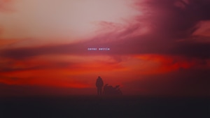 Biker, Alone, Sunset, Artist, Artwork, Digital Art, 4K wallpaper