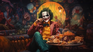 Joker, Supervillain, Superheroes, Artist, Artwork, Digital Art, 4K wallpaper