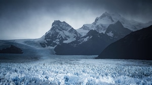 Glacier, Cold, Snow, Nature, 4K wallpaper