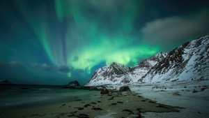 Norway, Northern Lights, Nature, 4K wallpaper