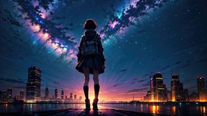 Anime Girl, Anime, Artist, Artwork, Digital Art, Deviantart, 4K wallpaper