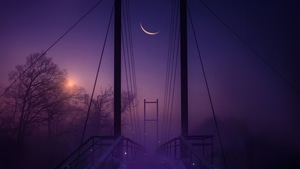 Bridge, Artist, Artwork, Digital Art, 4K wallpaper