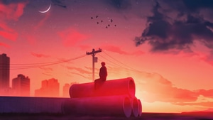 Alone, Artist, Artwork, Digital Art, 4K wallpaper
