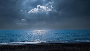 Ocean, Nature, 4K wallpaper