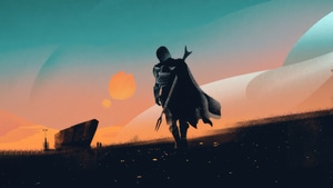 The Mandalorian Season 4, The Mandalorian, Tv Shows, Artist, Digital Art, Star Wars, Behance, 4K wallpaper
