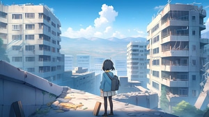 Anime Girl, Anime, Artist, Artwork, Digital Art, 4K wallpaper