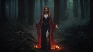 Fantasy, Fire, Artist, Artwork, Digital Art, 4K wallpaper