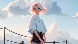 Anime Girl, Anime, Artist, Artwork, Digital Art, 4K wallpaper