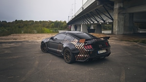 Ford Mustang, 2023 Cars, Cars, Behance, 4K wallpaper