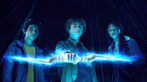 Percy Jackson And The Olympians, Tv Shows, Walker Scobell, Leah Jeffries, Aryan Simhadri, 4K wallpaper