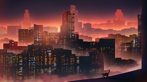 Cat, Artist, Artwork, Digital Art, Deviantart, 4K wallpaper