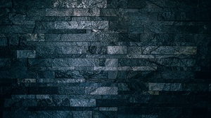 Dark background, Brick wall, Dark Mode, 4K wallpaper