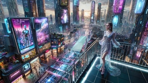 Dress, Scifi, Fantasy, Artist, Artwork, Digital Art, Deviantart, 4K wallpaper
