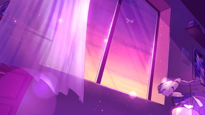 Lofi, Pink aesthetic, Window, Dreamlike, Purple aesthetic, 4K wallpaper