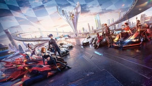 Speed Drifters, Qq Speed, Gkart, Games, Android, Ios, Pc Games, Behance, 4K wallpaper