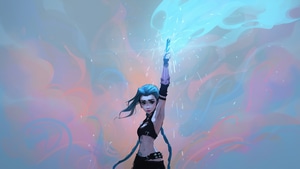 Jinx League Of Legends, League Of Legends, Games, Artist, Artwork, Digital Art, 4K wallpaper