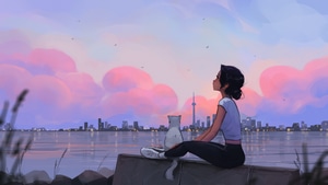 Lofi, Artist, Artwork, Digital Art, 4K wallpaper