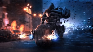 Batman, Batcycle, Superheroes, Artwork, Artist, Digital Art, Art, Artstation, 4K wallpaper