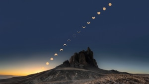 Eclipse, Moon, Nature, 4K wallpaper