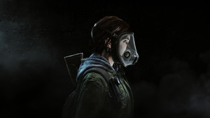 Ellie Williams, The Last of Us Part II, Dark background, Female character, 4K wallpaper