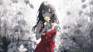 Anime Girl, Anime, Ai Girls, Ai, Artist, Artwork, Digital Art, 4K wallpaper