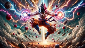Goku, Dragon Ball, Anime, Ai, Artist, Artwork, Digital Art, 4K wallpaper
