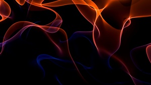 Fire, Dark background, 4K wallpaper