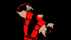 Mortal Kombat, Sub Zero, Games, Minimalism, Minimalist, Artist, Artwork, Digital Art, 4K wallpaper