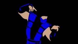 Mortal Kombat, Sub Zero, Games, Minimalism, Minimalist, Artist, Artwork, Digital Art, 4K wallpaper
