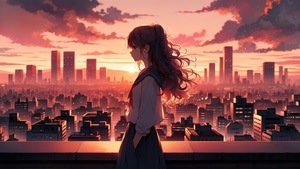 Anime Girl, Anime, Artist, Artwork, Digital Art, Pixiv, 4K wallpaper