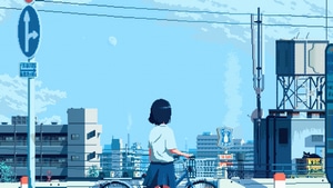 Anime Girl, Anime, Pixel, Artist, Artwork, Digital Art, 4K wallpaper
