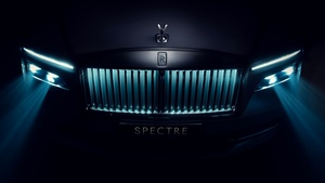 Rolls-Royce Spectre, Dark aesthetic, 2024, 4K wallpaper