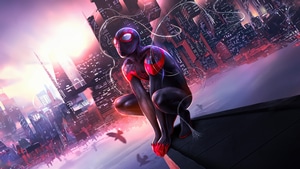 Spiderman, Miles Morales, Superheroes, Artwork, Artist, Digital Art, Art, Artstation, 4K wallpaper