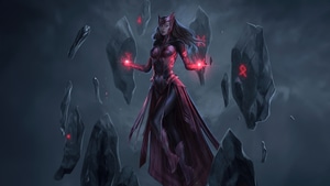 Scarlet Witch, Superheroes, Artwork, Artist, Digital Art, Art, Artstation, 4K wallpaper