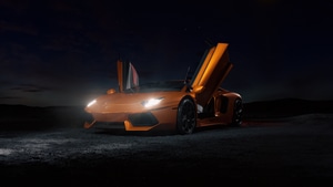 Lamborghini Aventador, Lamborghini, Cars, Behance, 4K wallpaper