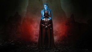 Anakin Skywalker, Ahsoka, Darth Vader, Star Wars, Tv Shows, Artwork, Artist, 4K wallpaper