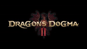 Dragons Dogma 2, Logo, Black background, 2024 Games, 4K wallpaper
