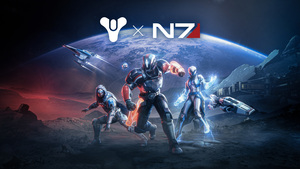 Destiny 2, Mass Effect, Crossover, 4K wallpaper
