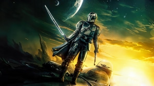 The Mandalorian Season 3, The Mandalorian, Tv Shows, Star Wars, Baby Yoda, Artwork, Artist, Digital Art, 4K wallpaper